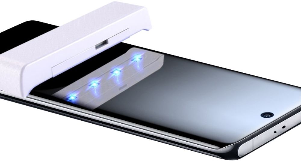 Samsung Galaxy S20 Plus Screen Protector Tempered UV Glass Full Cover afbeelding 2
