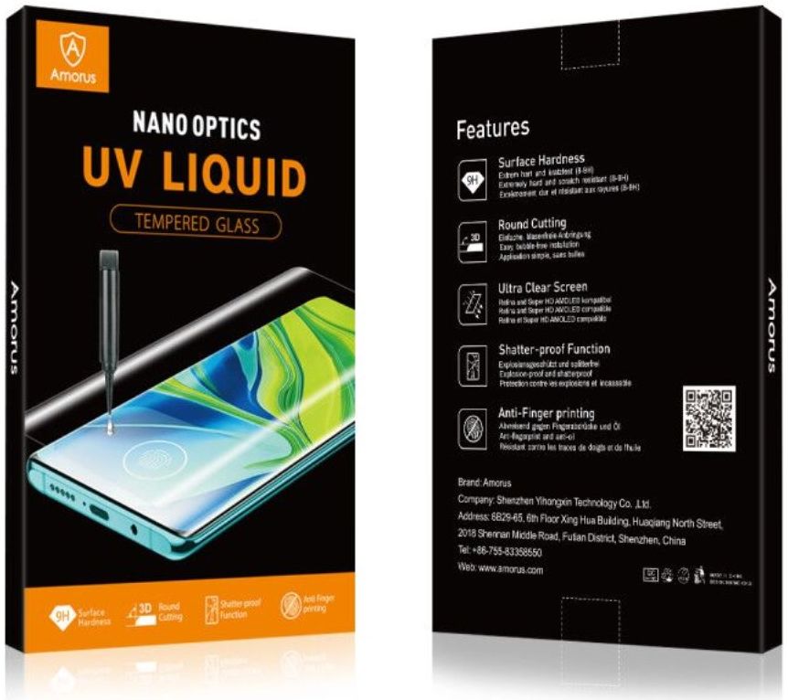 Samsung Galaxy S20 Plus Screen Protector Tempered UV Glass Full Cover afbeelding 11