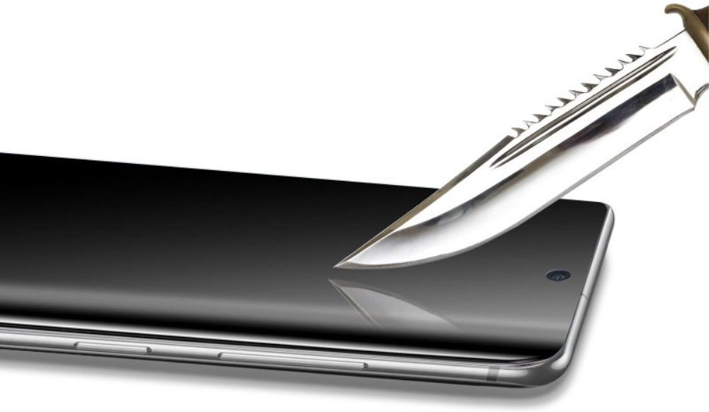 Samsung Galaxy S20 Plus Screen Protector Tempered UV Glass Full Cover afbeelding 8