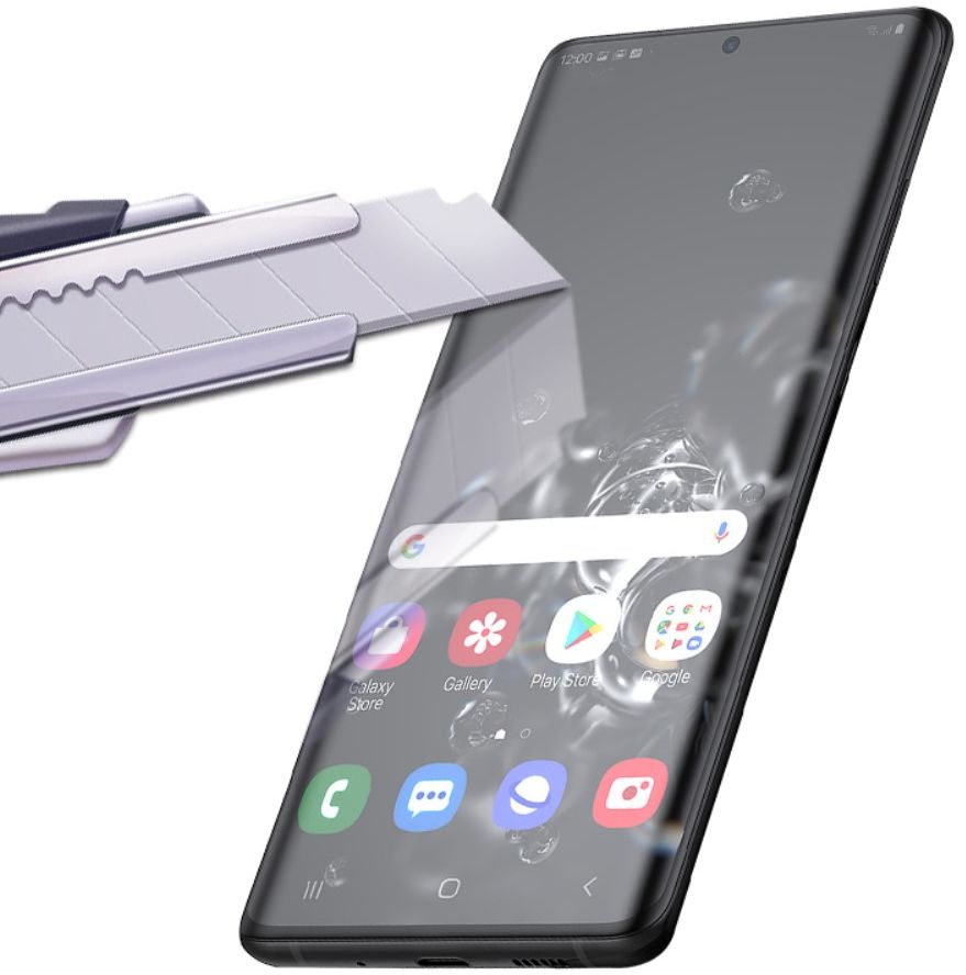 Samsung Galaxy S20 Ultra Screen Protector Tempered UV Glass Full Cover afbeelding 5