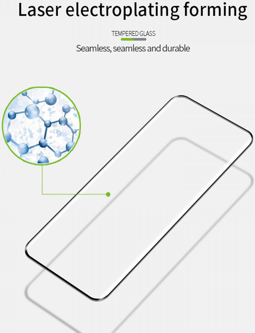 MOFI Xiaomi Mi 11 Ultra Screen Protector 3D Tempered Glass Full Cover afbeelding 4