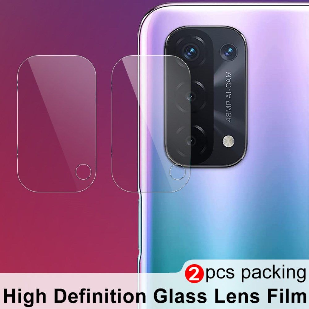 IMAK Oppo A54 5G Camera Lens Protector Tempered Glass (Duo Pack) afbeelding 3