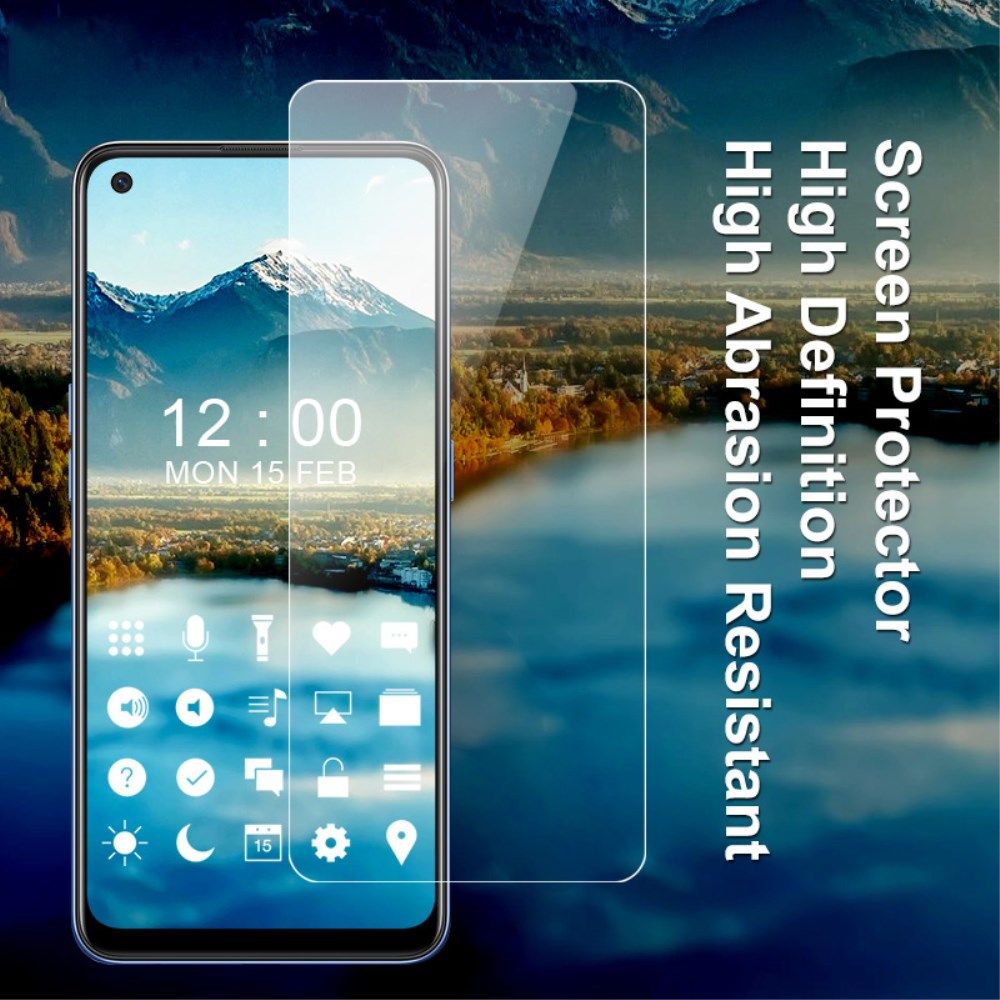 IMAK Oppo A74 4G Screen Protector Soft TPU Display Folie Ultra Clear afbeelding 4