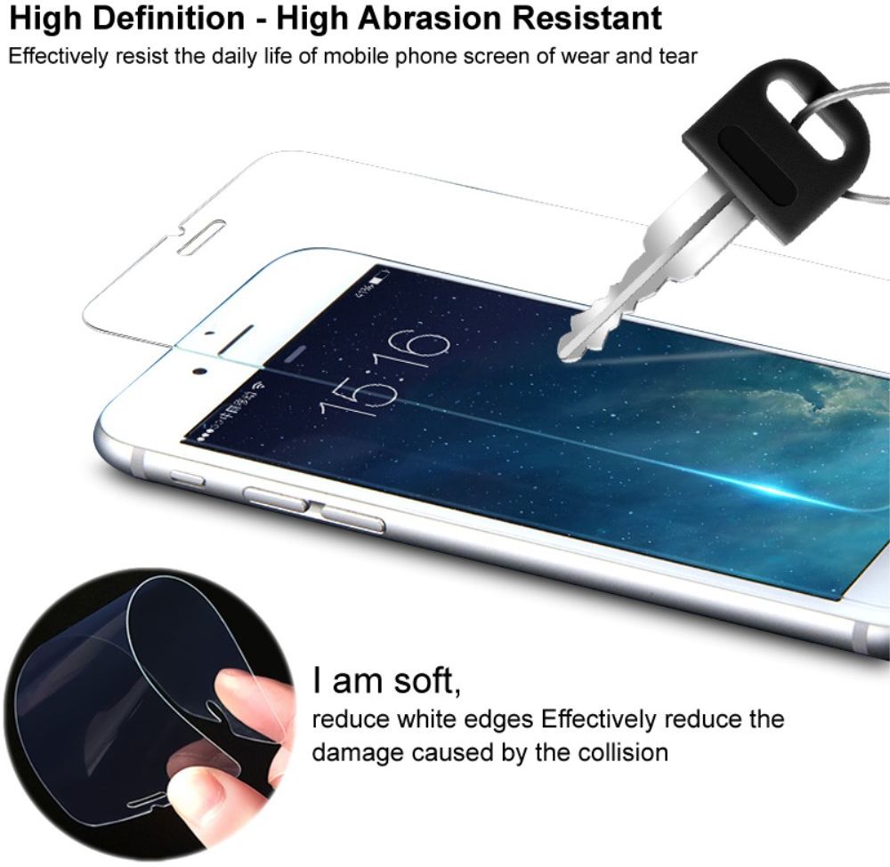 IMAK Oppo A74 4G Screen Protector Soft TPU Display Folie Ultra Clear afbeelding 2