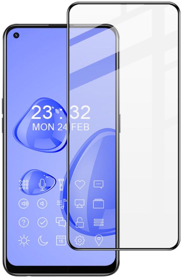 IMAK Oppo Find X3 Lite / Reno5 Volledig Dekkend Tempered Glass afbeelding 1