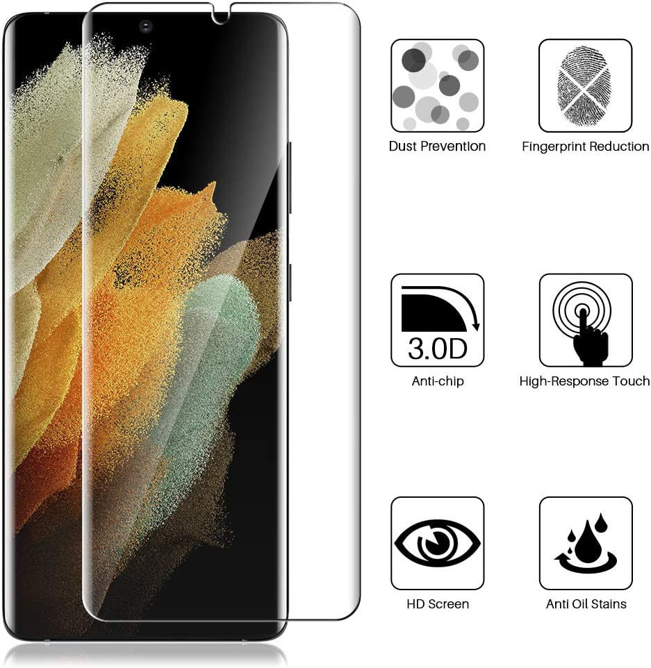 Samsung Galaxy S21 FE Screen Protector Ultra Clear Display Folie afbeelding 2