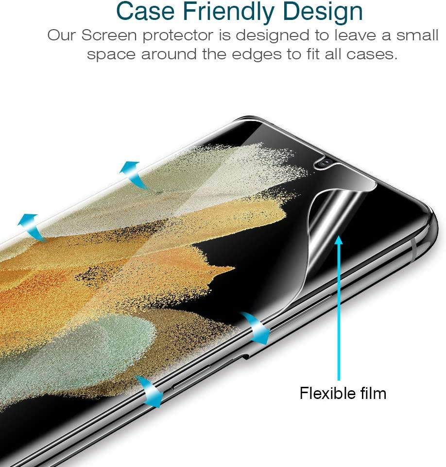 Samsung Galaxy S21 FE Screen Protector Ultra Clear Display Folie afbeelding 3