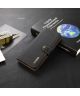 Nokia X10 / X20 Hoesje RFID Portemonnee Book Case Echt Leer Zwart