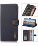 Nokia X10 / X20 Hoesje RFID Portemonnee Book Case Echt Leer Blauw