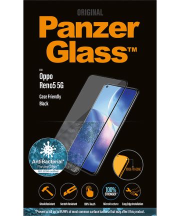PanzerGlass Oppo Find X3 Lite / Reno5 Case Friendly Screen Protector Screen Protectors