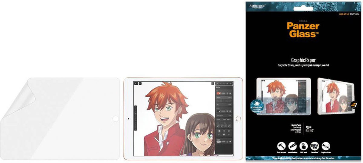 PanzerGlass GraphicPaper iPad 10.2 (2019/2020) Screen Protector afbeelding 3