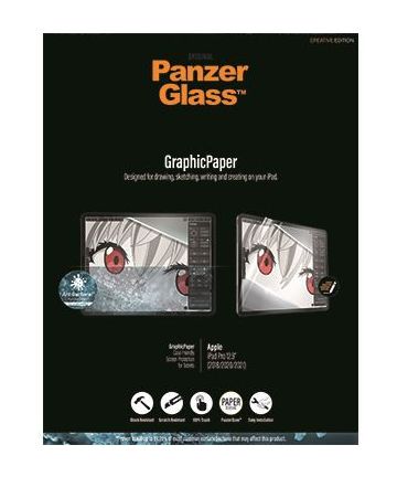 PanzerGlass GraphicPaper iPad 12.9 (2018/2020/2021) Screen Protector Screen Protectors