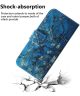 Samsung Galaxy A12 Hoesje Portemonnee Book Case met Boom Print