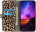 Samsung Galaxy A22 5G Hoesje Portemonnee Book Case met Luipaard Print afbeelding 2
