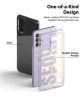 Ringke Fusion Samsung Galaxy A32 4G Hoesje Seoul Print Transparant