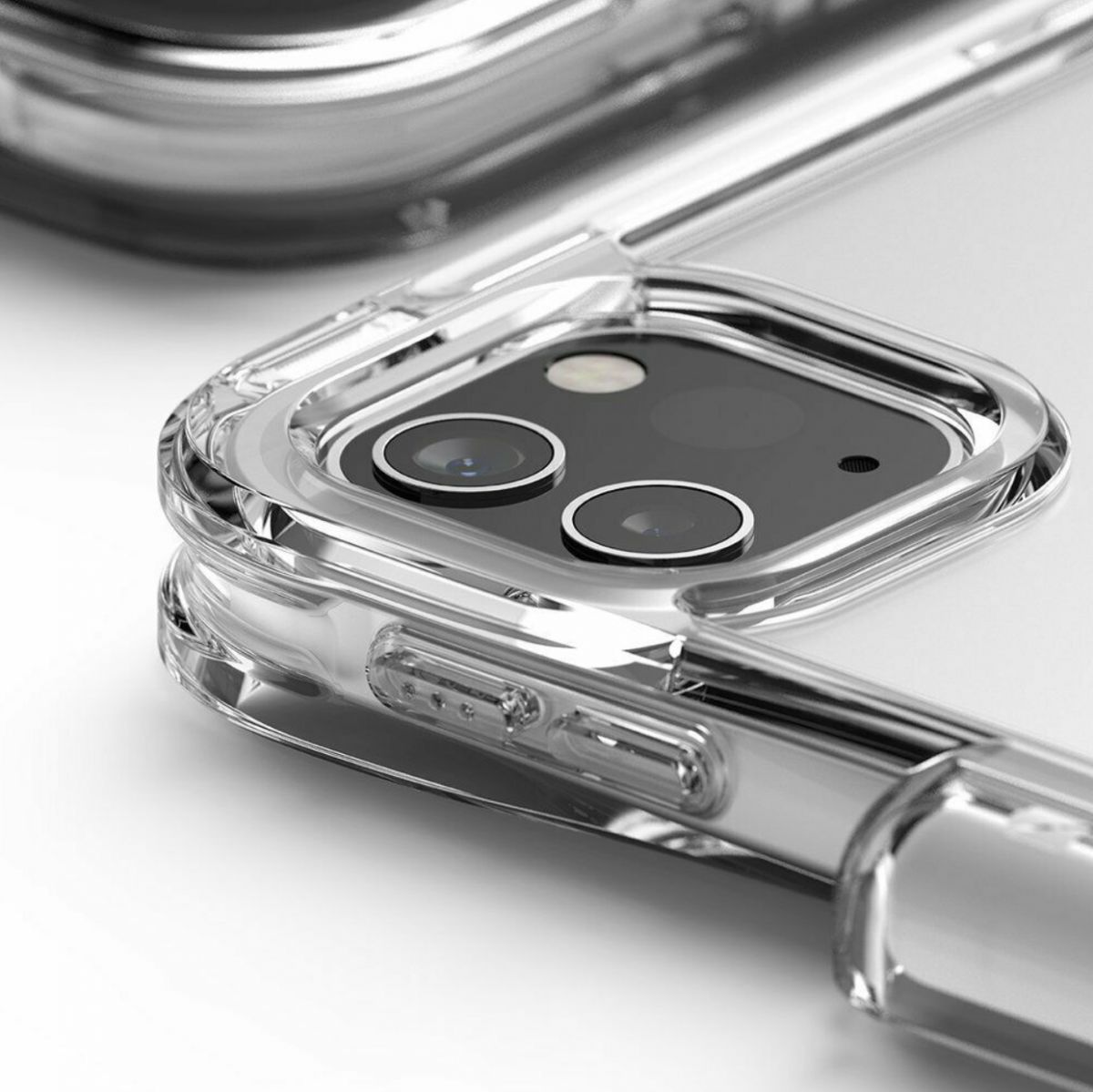 Ringke Fusion Apple iPad Pro 12.9 (2021) Hoes Transparant Zwart afbeelding 8