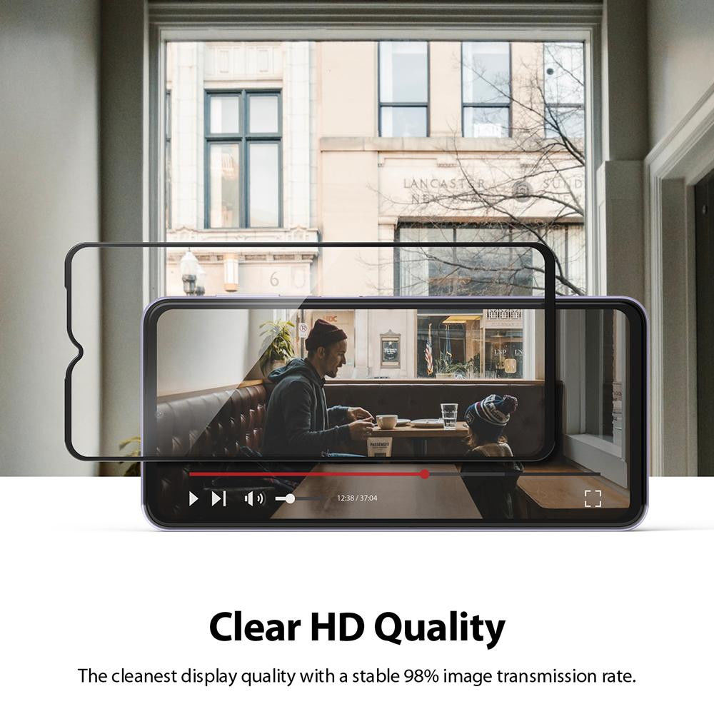 Ringke ID Glass Samsung Galaxy A32 5G Tempered Glass Screenprotector afbeelding 5