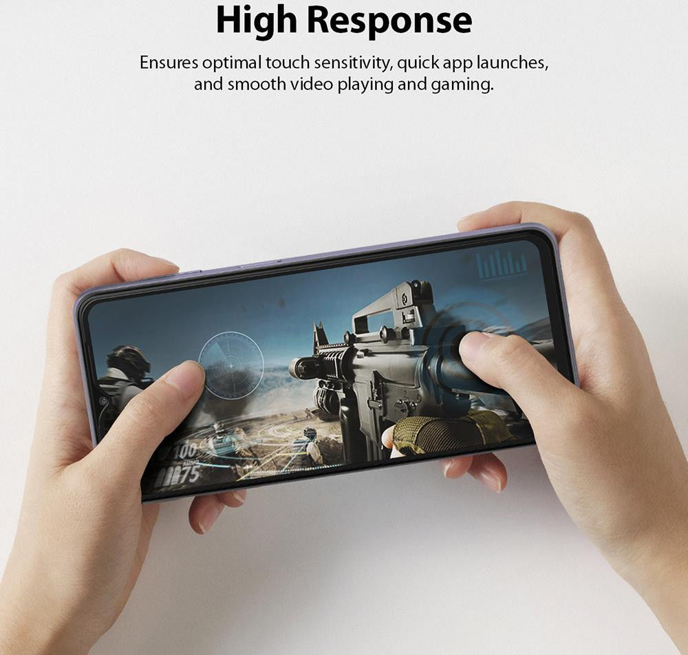 Ringke ID Glass Samsung Galaxy A32 5G Tempered Glass Screenprotector afbeelding 8