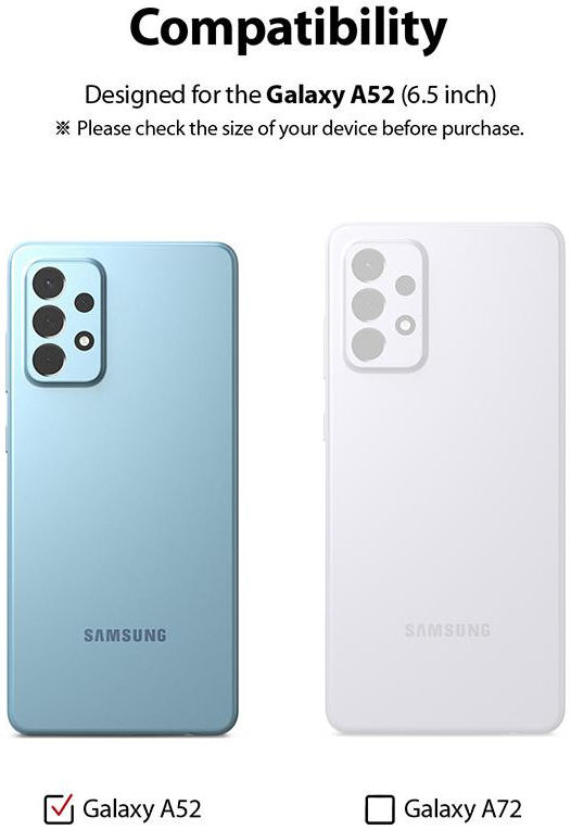 Ringke ID Glass Samsung Galaxy A52 Tempered Glass Screenprotector afbeelding 5