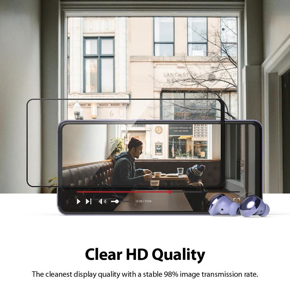 Ringke ID Glass Samsung Galaxy A52 Tempered Glass Screenprotector afbeelding 6