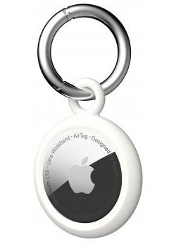 Urban Armor Gear [U] Apple AirTag Sleutelhanger 4-Pack Zwart/Wit afbeelding 2