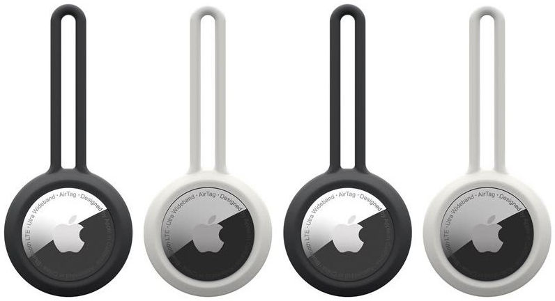 Urban Armor Gear [U] Apple AirTag Dot Loop Sleutelhanger 4-Pack afbeelding 1