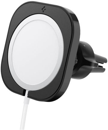 Spigen MagFit Ventilatierooster Houderstandaard Apple MagSafe Zwart Houders