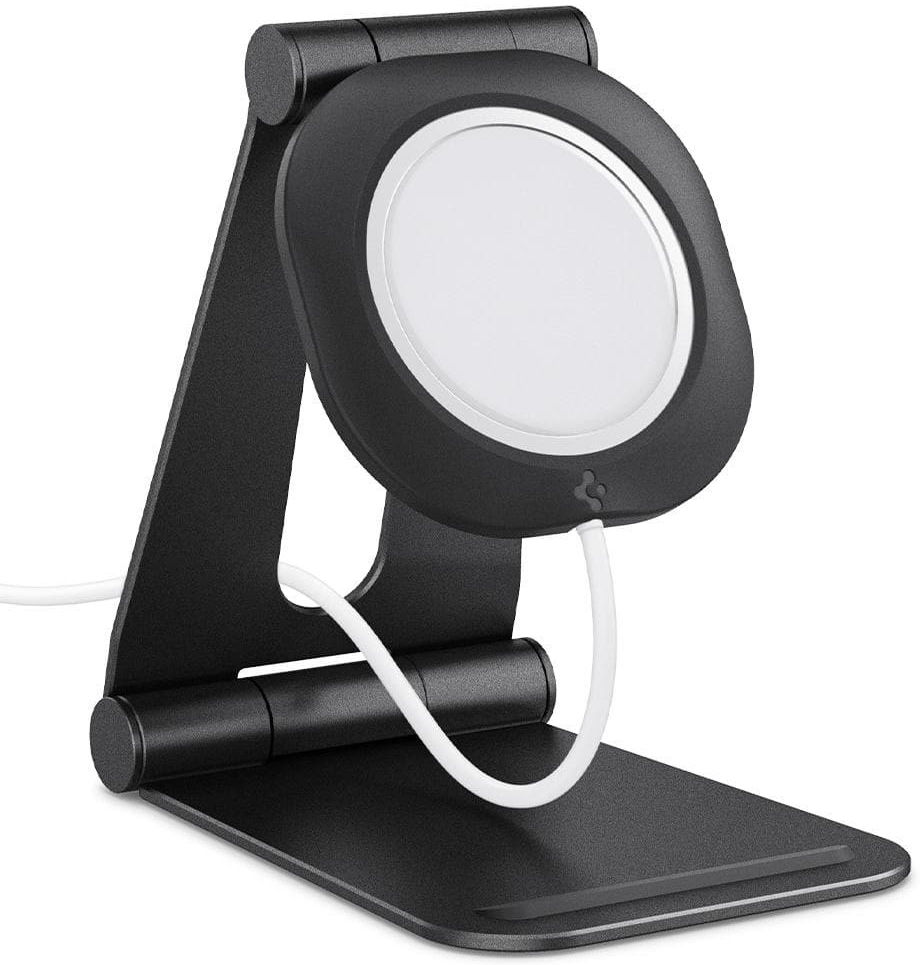 Spigen MagFit S Apple MagSafe Verstelbare Aluminium Houder Zwart