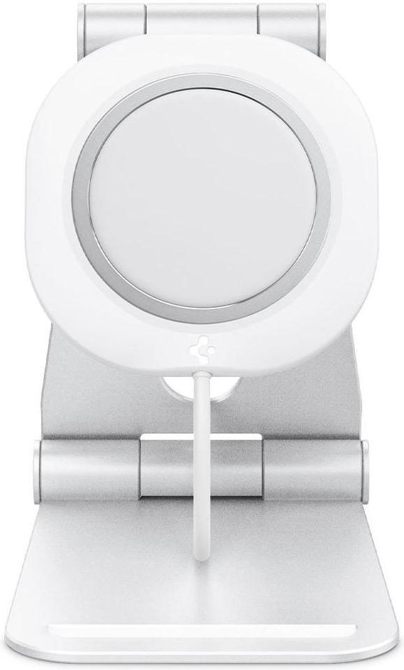 Spigen MagFit S Apple MagSafe Verstelbare Aluminium Houder Wit afbeelding 3