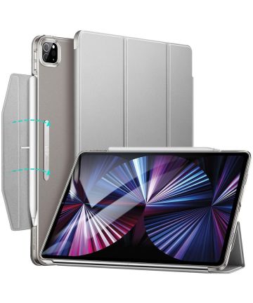 ESR Ascend Tri-Fold Hoes Apple iPad Pro 11 (2020/2021) Zilver Hoesjes