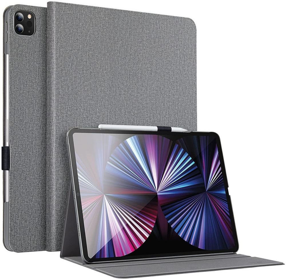 ESR Urban Premium Apple iPad Pro 11 (2021) Book Cover Grijs afbeelding 1