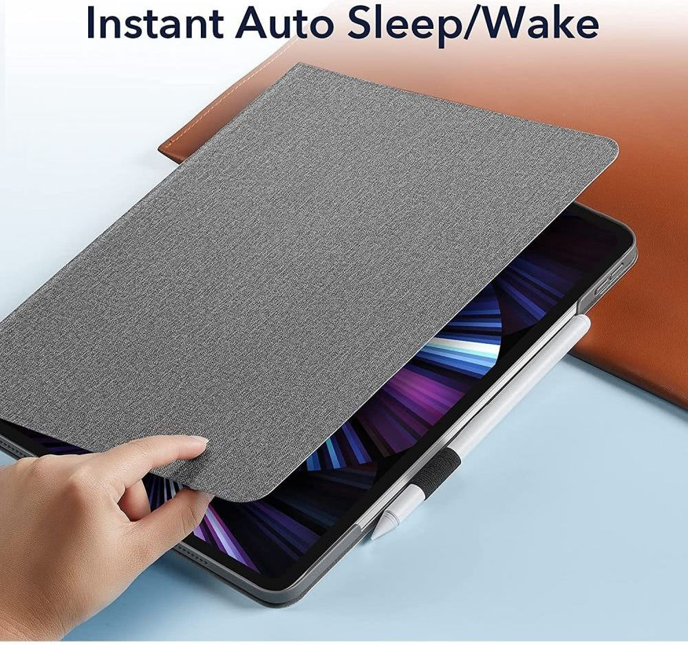 ESR Urban Premium Apple iPad Pro 11 (2021) Book Cover Grijs afbeelding 4