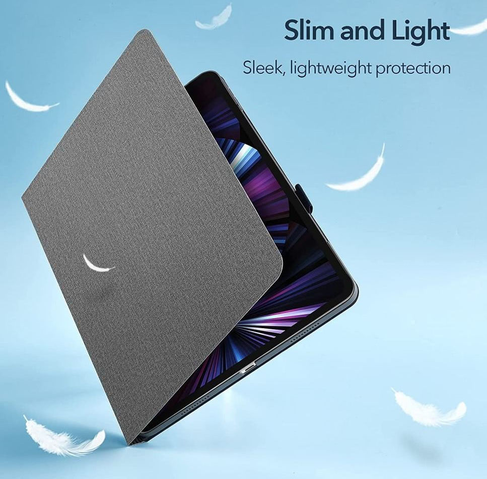 ESR Urban Premium Apple iPad Pro 11 (2021) Book Cover Grijs afbeelding 5