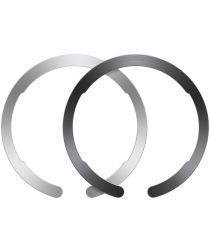 ESR HaloLock Universele Magnetische Ring voor MagSafe Zwart en Zilver