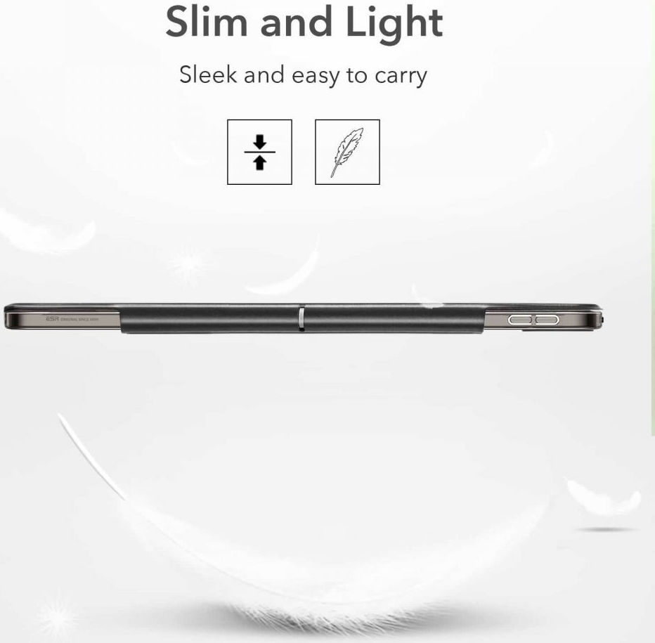 ESR Ascend Apple iPad Pro 12.9 (2021) Hoes met Screen Protector Grijs afbeelding 7