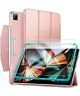 ESR Ascend Tri-Fold Hoes + Tempered Glass Apple iPad Pro 11 Rose Goud