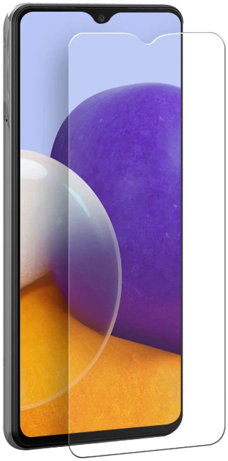 Eiger Samsung Galaxy A22 5G Tempered Glass Case Friendly Plat afbeelding 2
