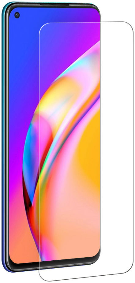 Eiger Oppo A94 5G Tempered Glass Case Friendly Screen Protector Plat afbeelding 2