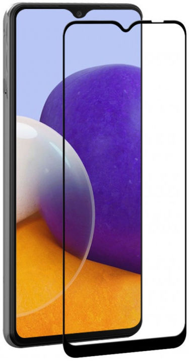 Eiger Samsung Galaxy A22 5G Tempered Glass Case Friendly Gebogen afbeelding 2