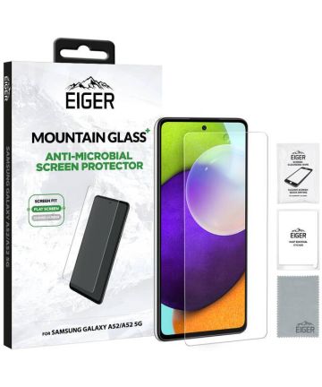 Eiger Mountain+ Samsung Galaxy A53 / A52(S) Screen Protector Plat Screen Protectors