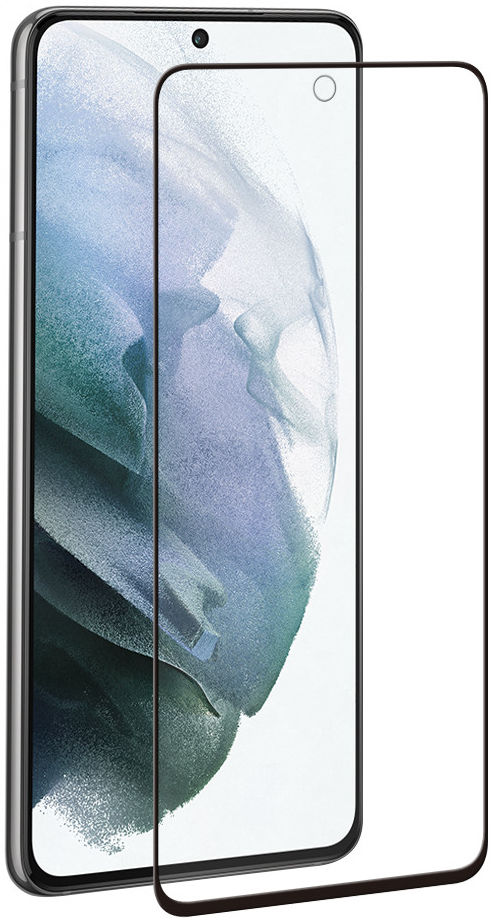 Eiger+ Samsung Galaxy S21 FE Screen Protector Antibacterieel Gebogen afbeelding 2