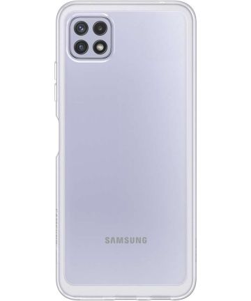 Origineel Samsung Galaxy A22 5G Hoesje Soft Clear Cover Transparant Hoesjes