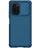 Nillkin CamShield Xiaomi Poco F3 / Mi 11i Hoesje Camera Slider Blauw