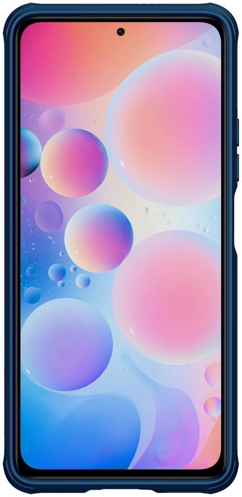 Nillkin CamShield Xiaomi Poco F3 / Mi 11i Hoesje Camera Slider Blauw afbeelding 12