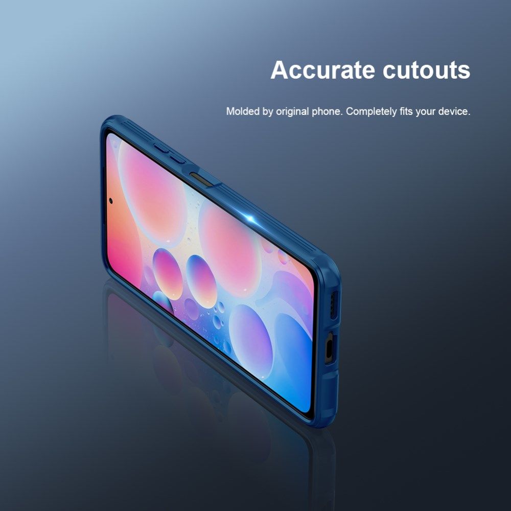 Nillkin CamShield Xiaomi Poco F3 / Mi 11i Hoesje Camera Slider Groen afbeelding 7