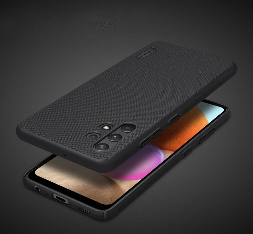 Nillkin Super Frosted Shield Hoesje Samsung Galaxy A32 4G Zwart afbeelding 10