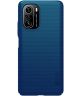 Nillkin Super Frosted Shield Hoesje Xiaomi Poco F3 Blauw