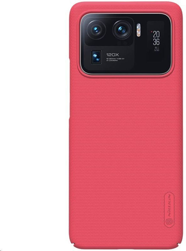 Nillkin Super Frosted Shield Hoesje Xiaomi Mi 11 Ultra Rood afbeelding 1