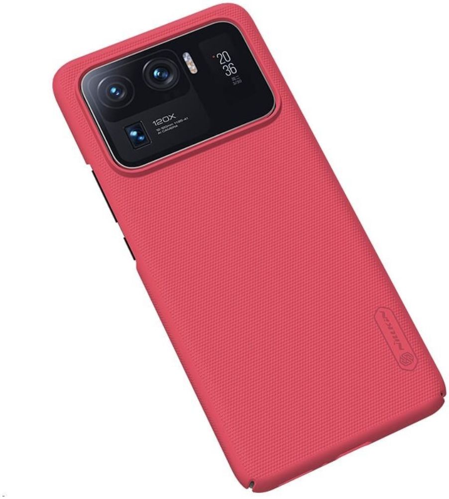 Nillkin Super Frosted Shield Hoesje Xiaomi Mi 11 Ultra Rood afbeelding 5