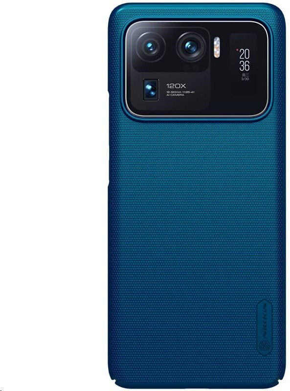 Nillkin Super Frosted Shield Hoesje Xiaomi Mi 11 Ultra Blauw afbeelding 1